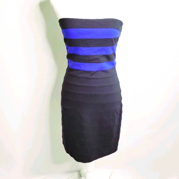 Express Strapless Bandage Dress - Picture 1 of 5